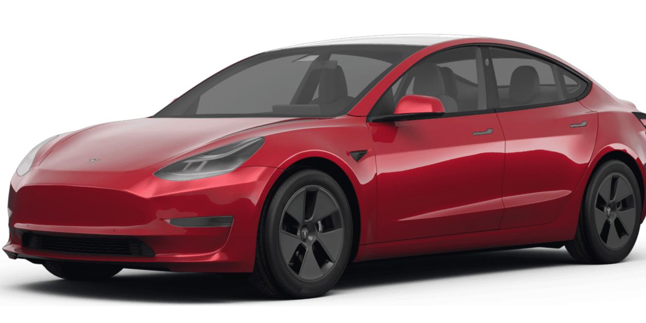 TESLA MODEL 3 2022 5YJ3E1EB5NF340493 image